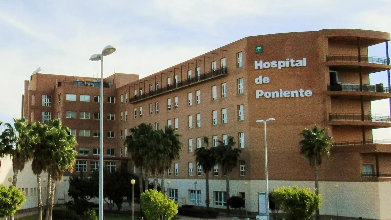 El Hospital de Poniente, perteneciente al Distrito Sanitario Almería.