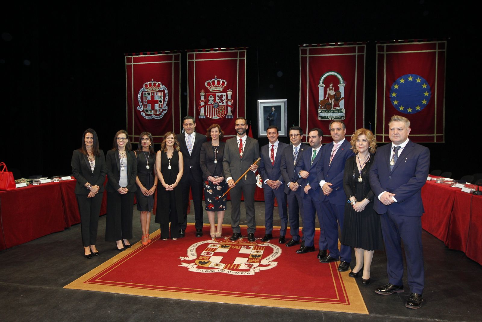 Fotogalería Pleno Constitución Ayuntamiento de Almería