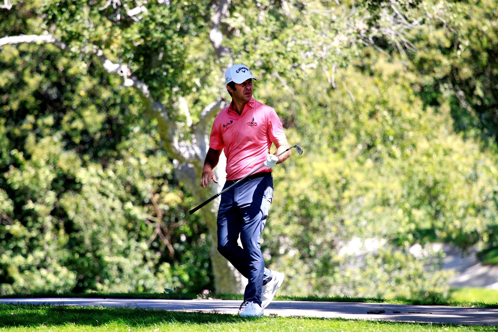 Jorge Campillo, durante la disputa del Andalucía Masters de golf.
