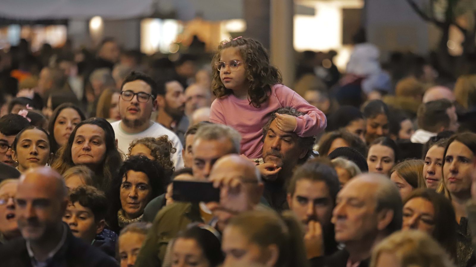 Fotos de la inauguración del alumbrado de Navidad en Algeciras