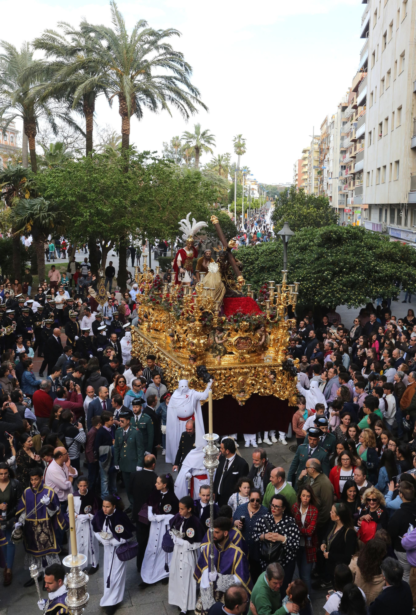 Imágenes de las Tres Caídas en el Lunes Santo 2019