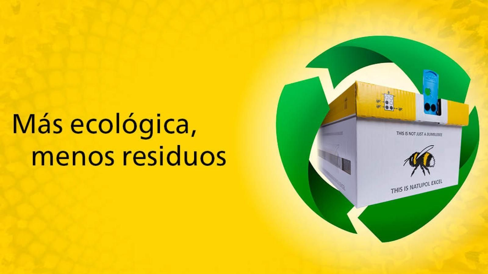 Colmena Natupol de Koppert, más sostenible