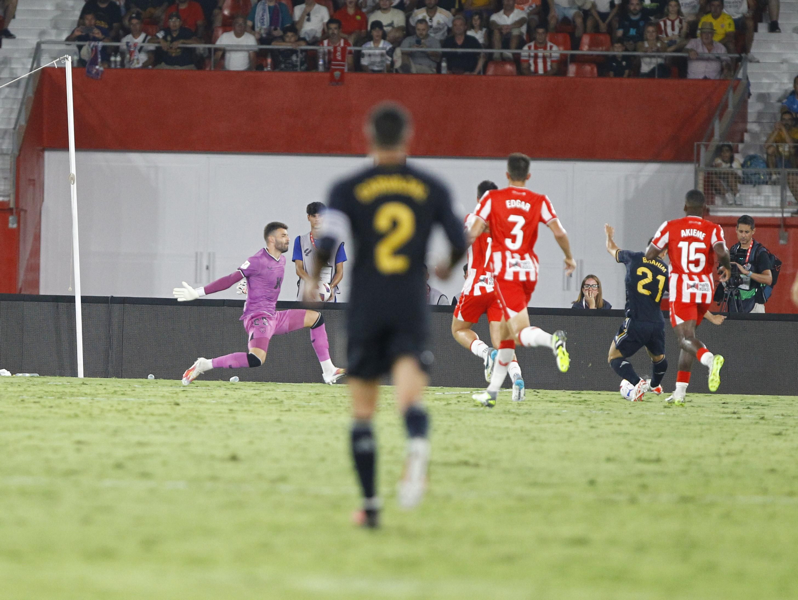 U.D. Almería-Real Madrid en imágenes
