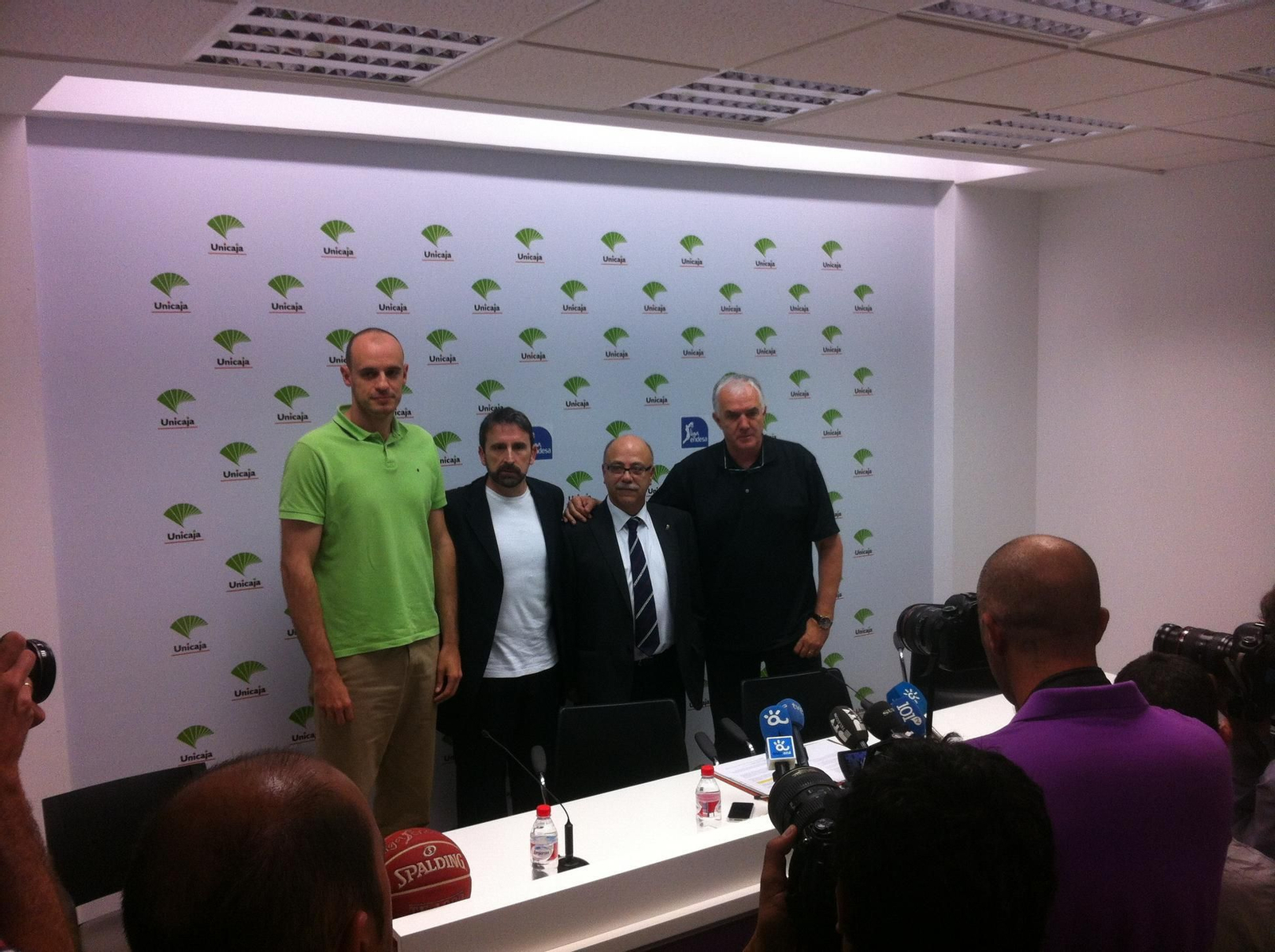 Las fotos de Manolo Rubia en su etapa en el Unicaja