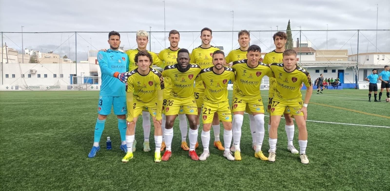 Once inicial del Salerm Puente Genil ante el Gerena.