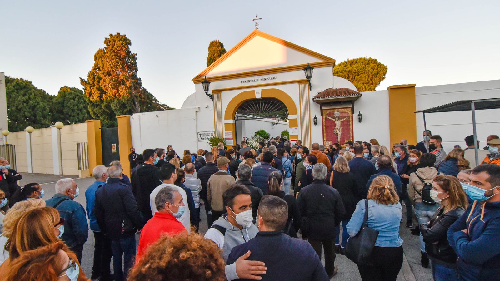 Las fotos del último adiós de San Roque a María Isabel