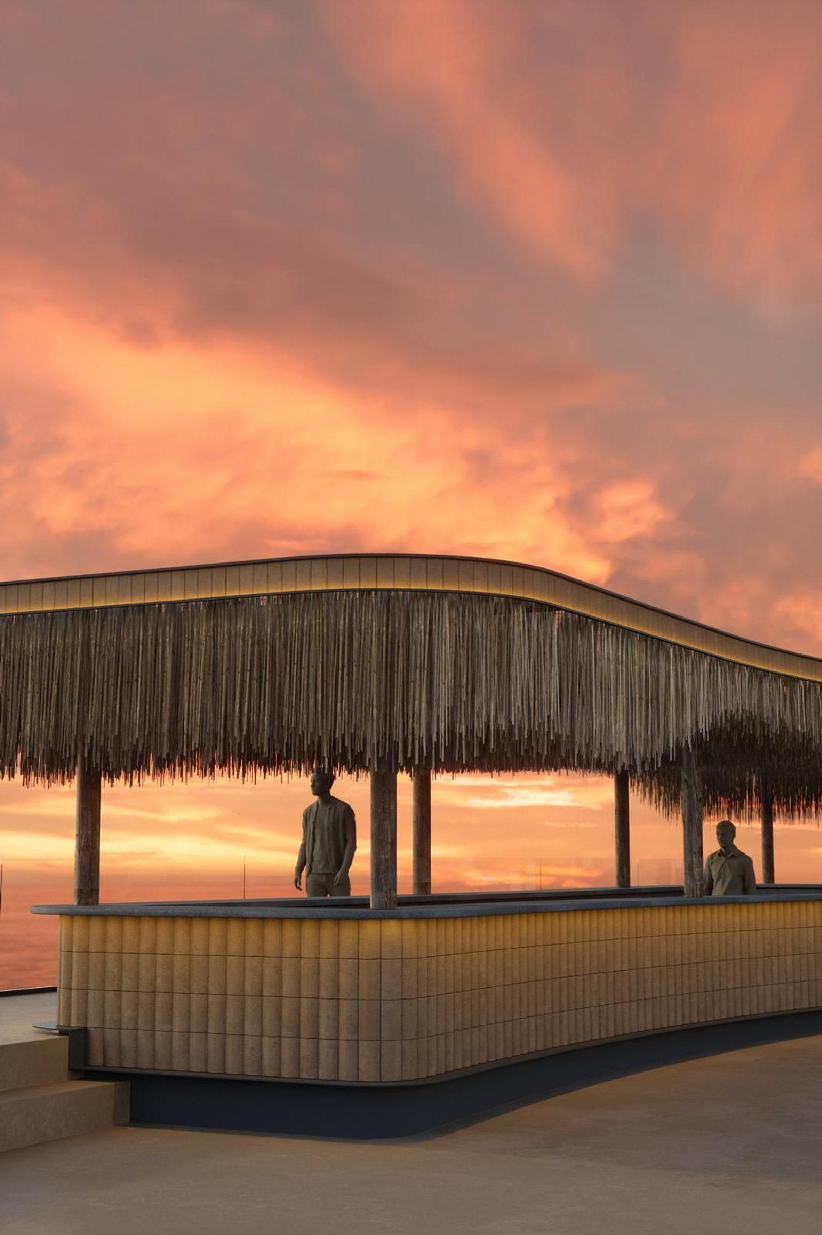 Las imágenes de cómo será Cala Chica, en la Punta San Felipe de Cádiz