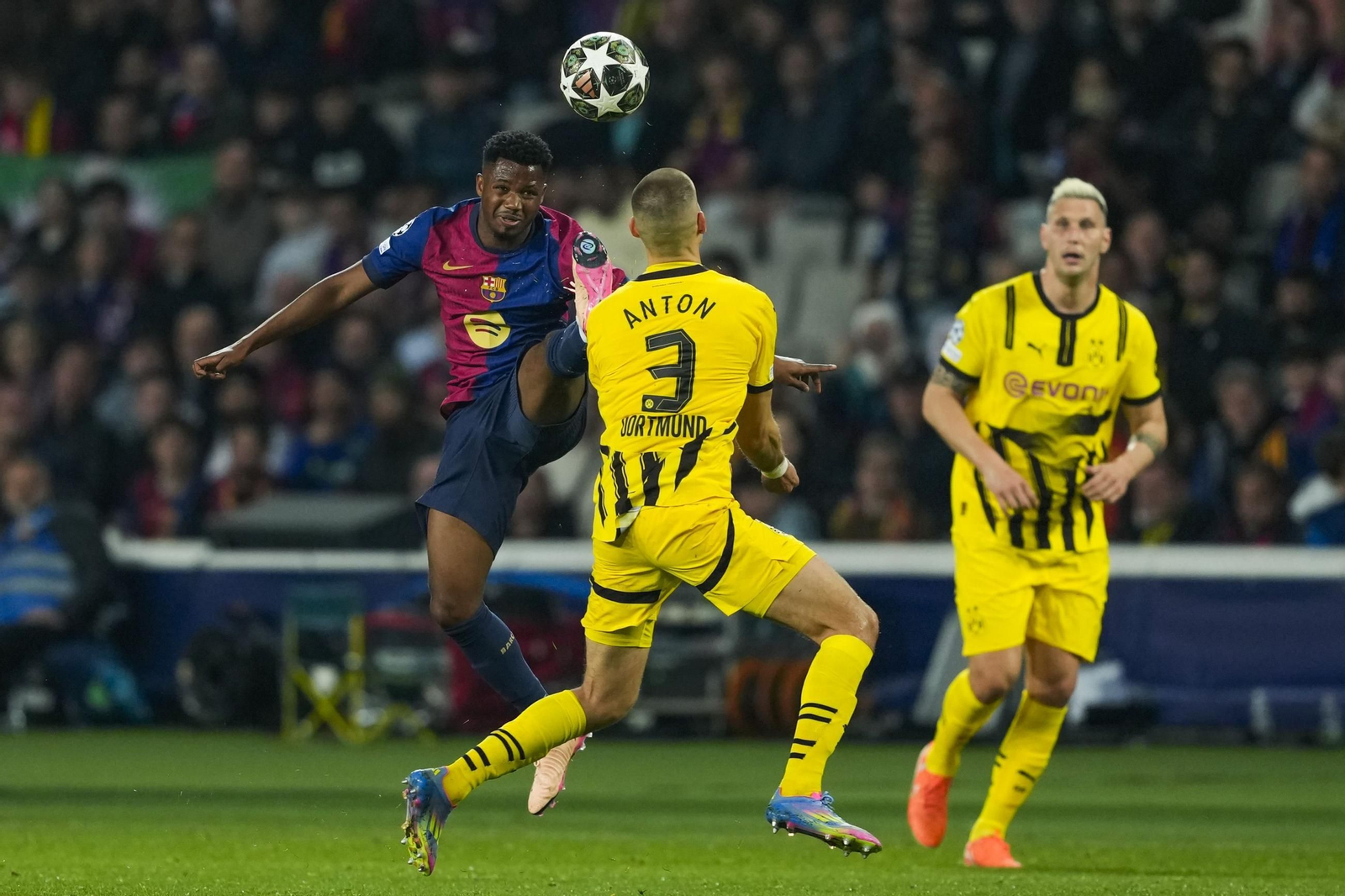 Las mejores fotos del Barcelona - Borussia Dortmund