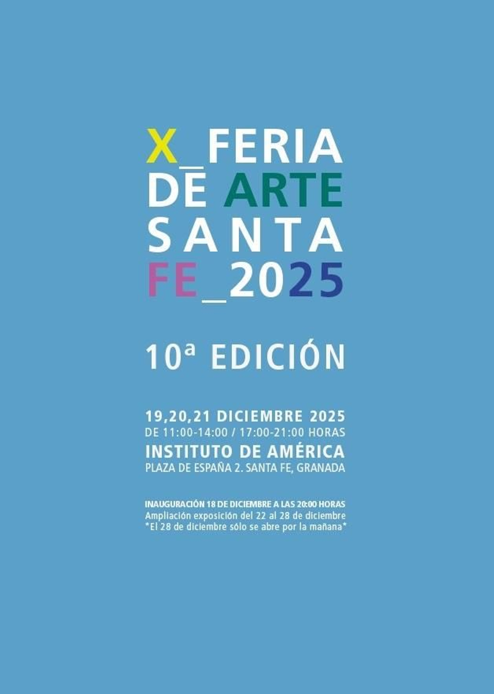 Cartel oficial de la feria.