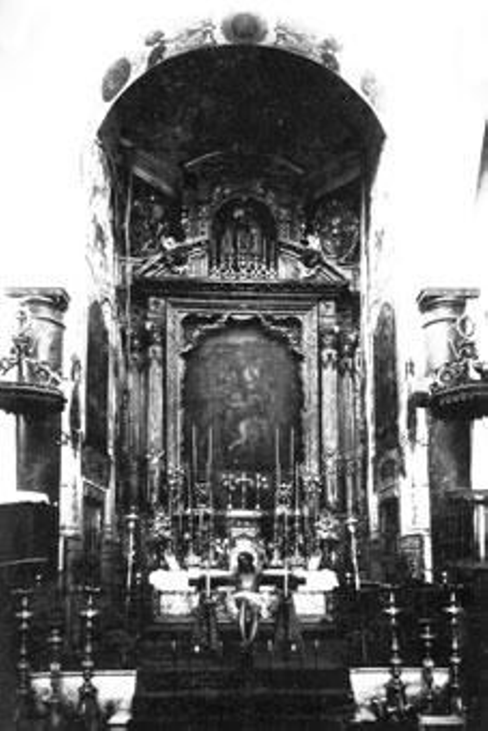 El Cristo de las Aguas en Santiago