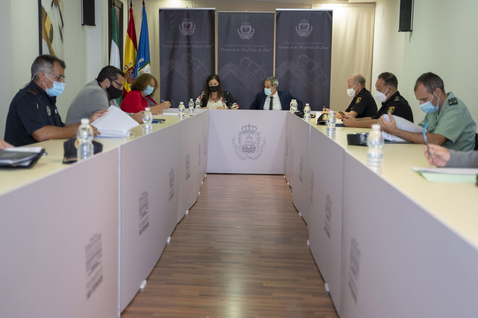 Reunión de la Junta Local de Seguridad.