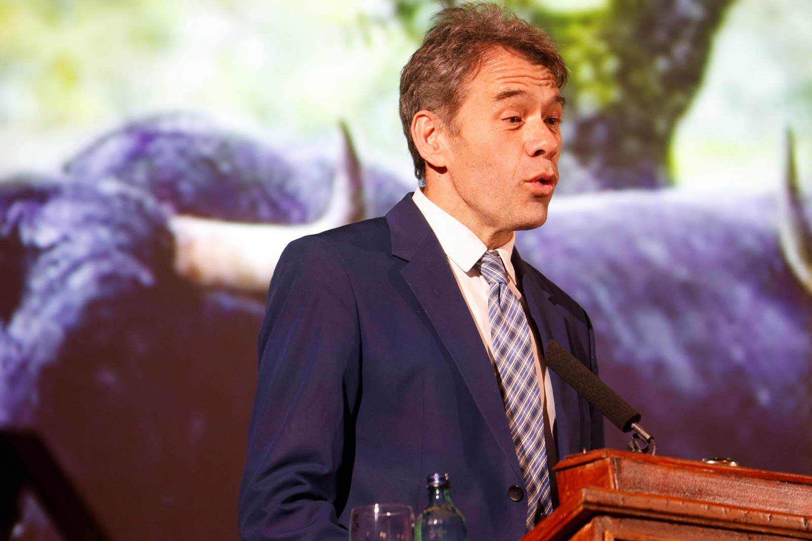 El periodista Rubén Amón pregona la Feria Taurina de Córdoba, en imágenes