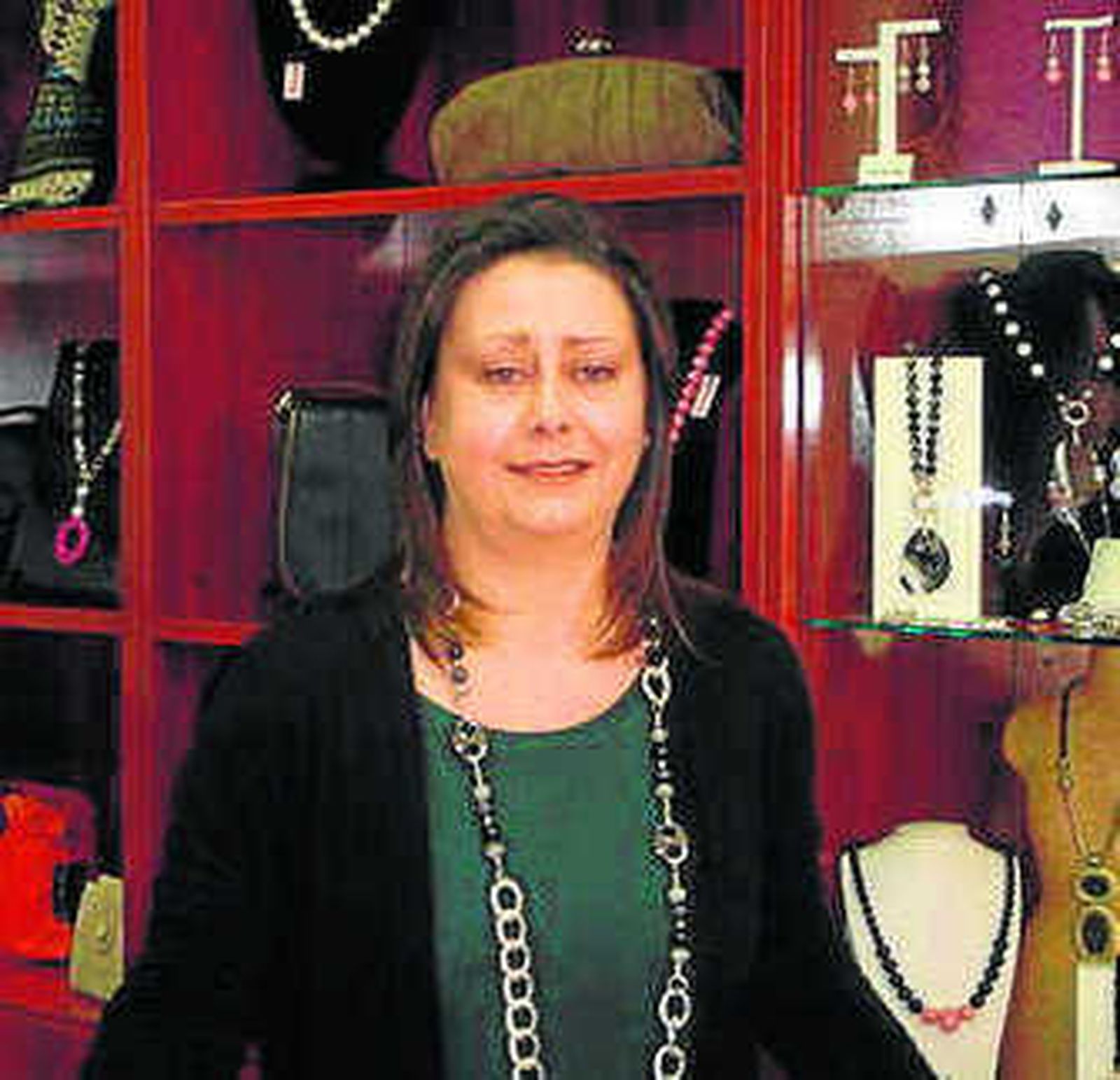 Un comercio del centro de la capital almeriense en rebajas.