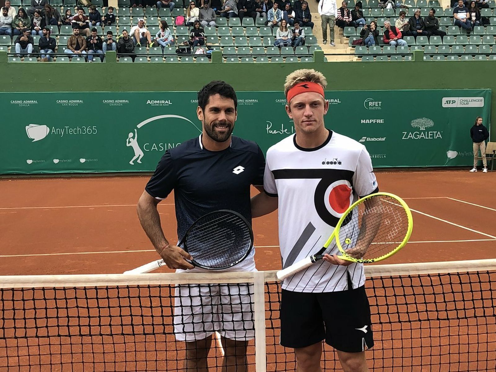 Davidovich, antes del partido