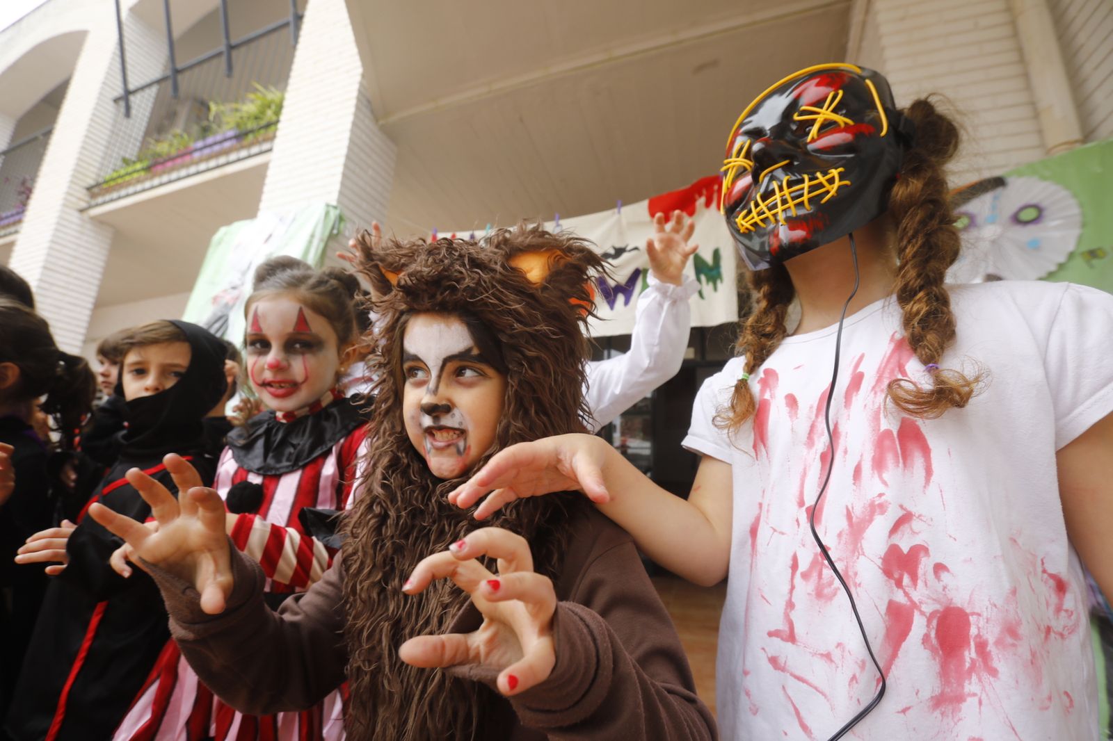 La fiesta de Halloween del colegio San Lorenzo, en imágenes