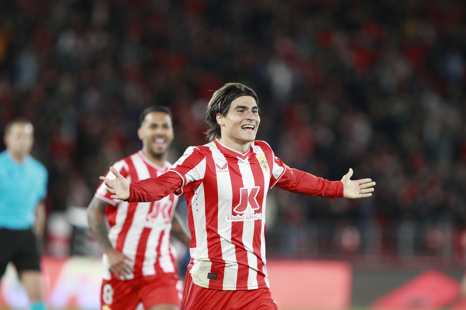 Las mejores imágenes del partido U.D. Almería-Atlético de Madrid