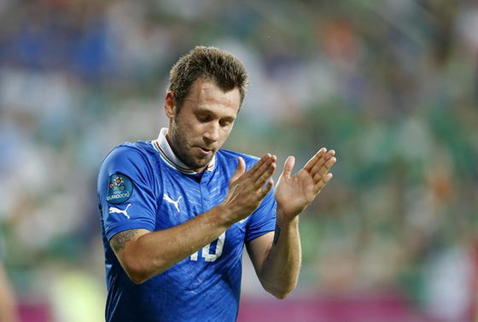 Italia vence a Irlanda con goles de Cassano y Balotelli.

Foto: EFE