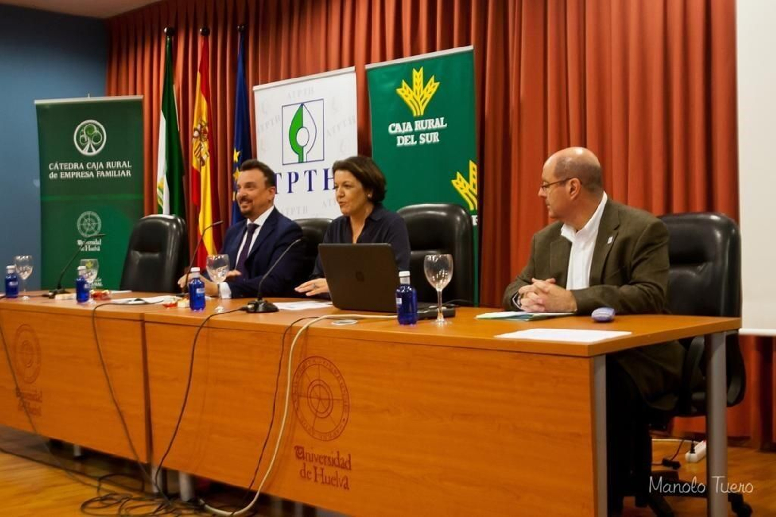 Inauguración del seminario de la Cátedra Caja Rural del Sur en 2019.