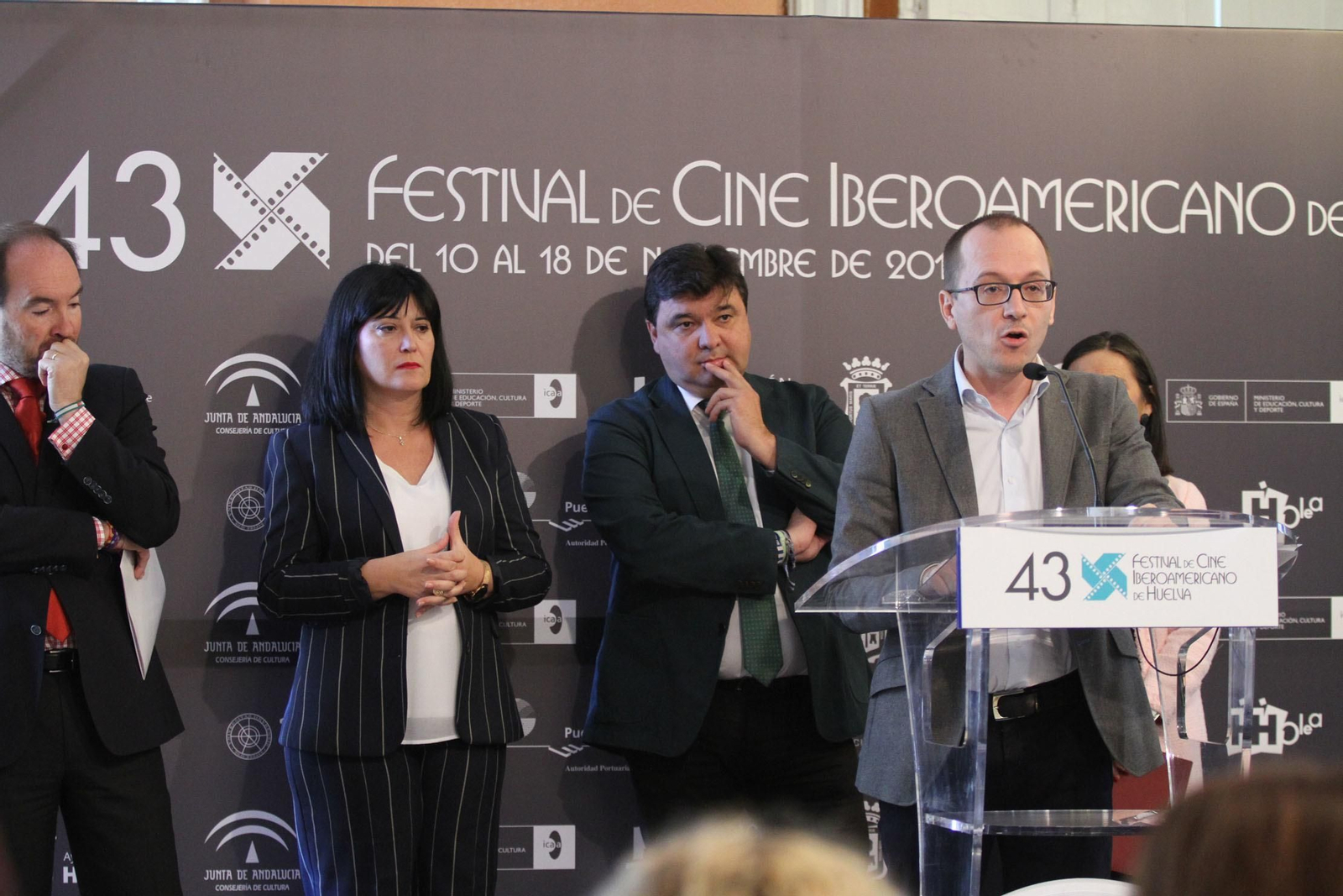 Presentación oficial de la 43 edición del Festival de Cine Iberoamericano de Huelva