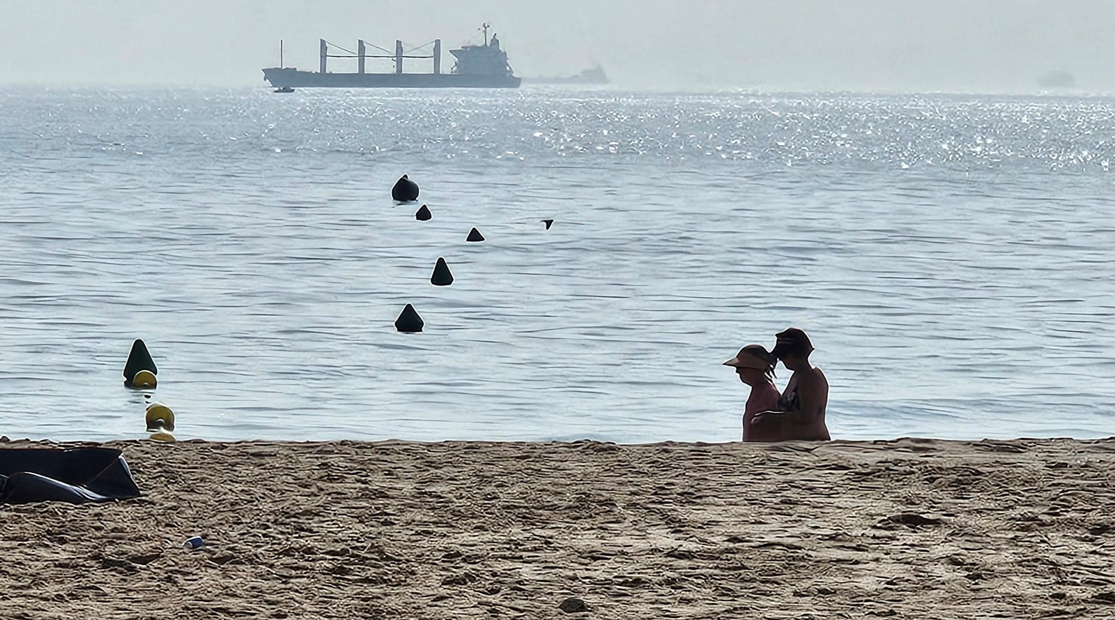 La playa de Getares, en Algeciras.