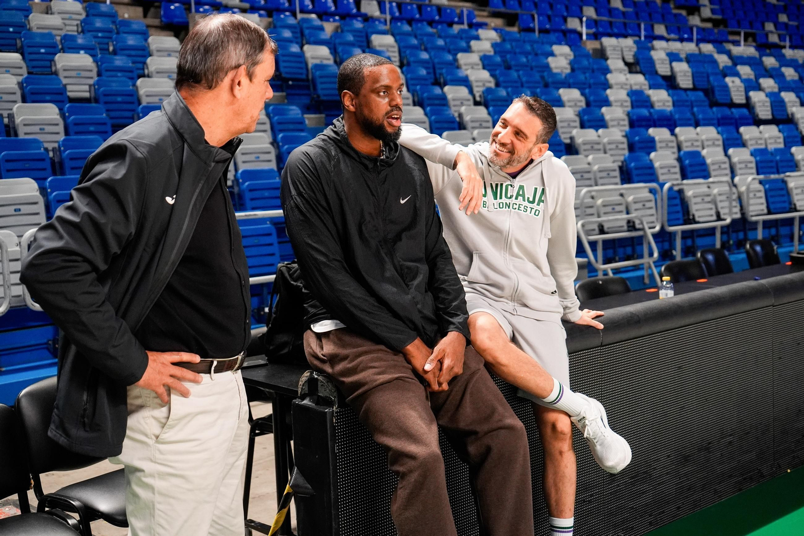 El feliz reencuentro del tío Will Thomas con el Unicaja