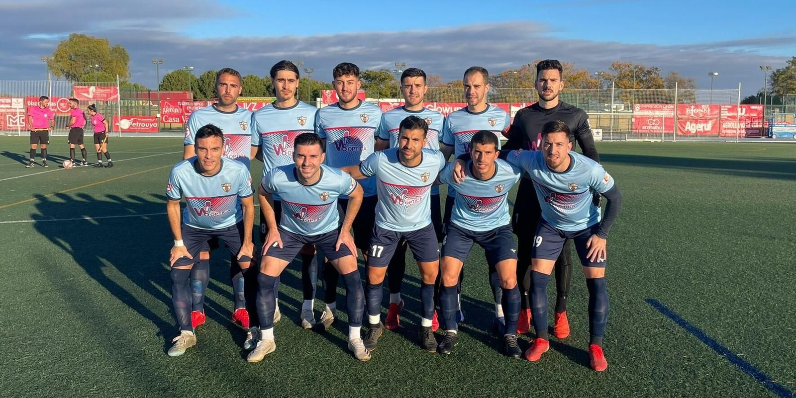El once inicial del Pozoblanco ante el Utrera.