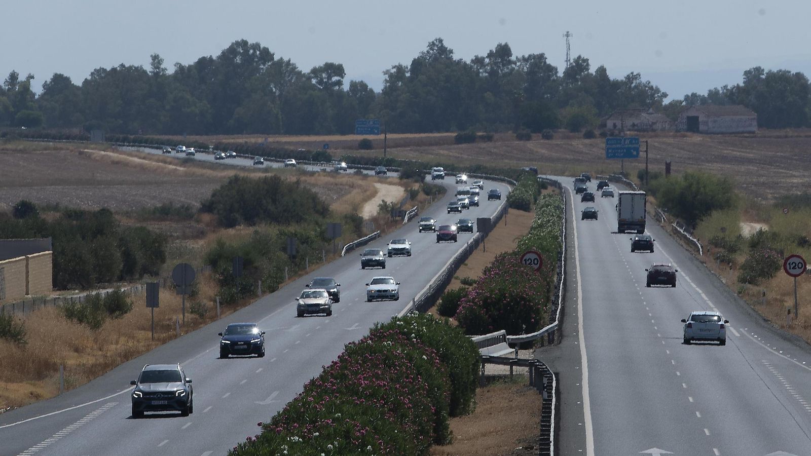 La autovía A-92 Sevilla-Málaga.