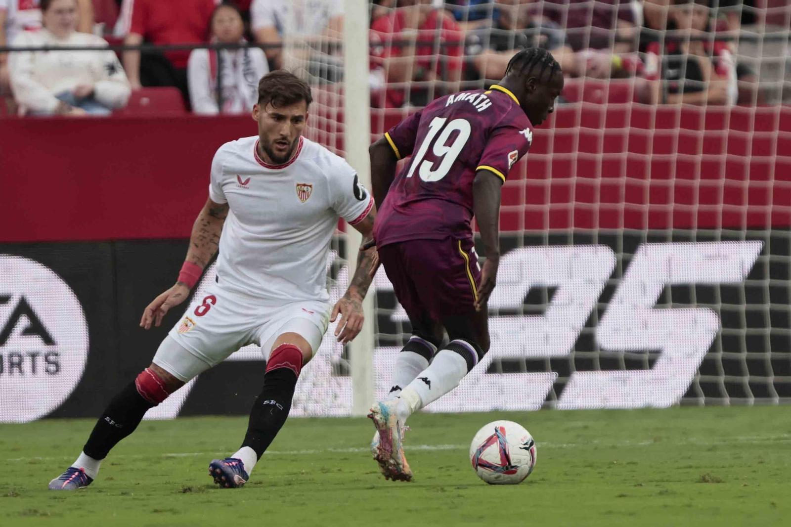 Las imágenes del Sevilla - Valladolid