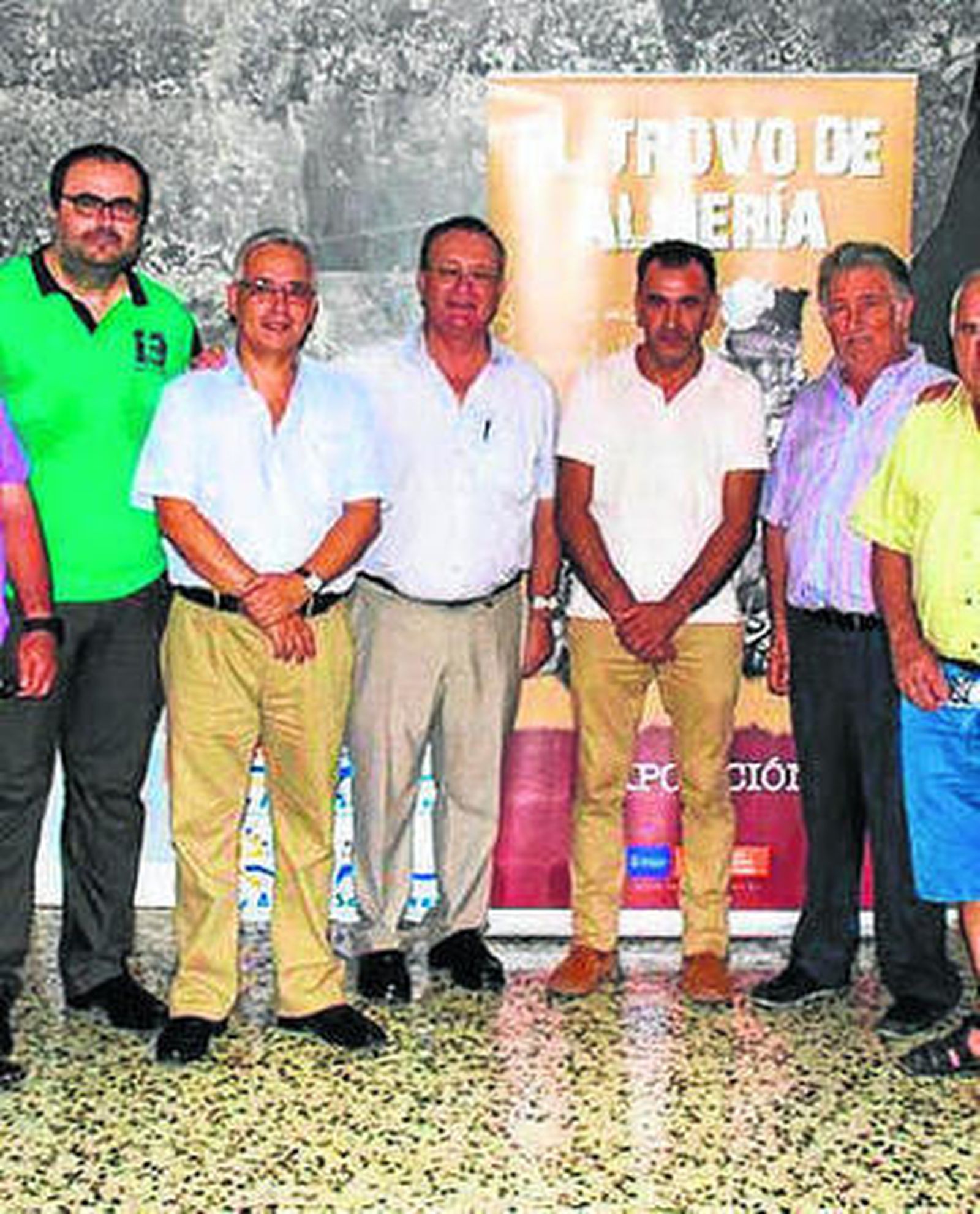 Inauguración de la exposición.