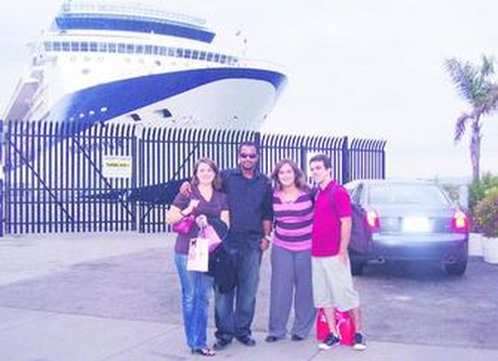 El cuarteto de cuerda, en plena actuación, en el teatro del 'Millenium'.