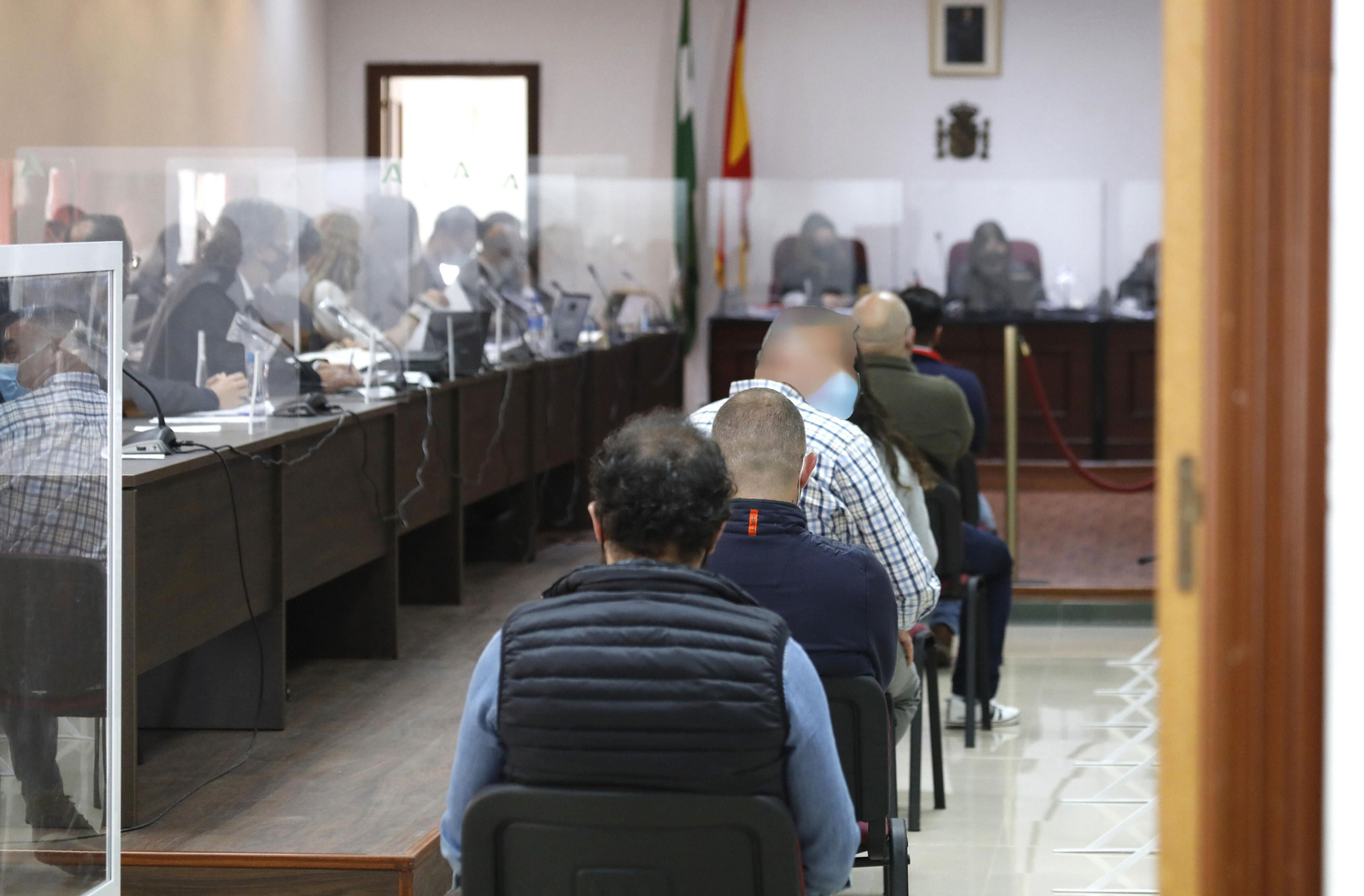 Una sesión del macrojuicio celebrado en Algeciras.