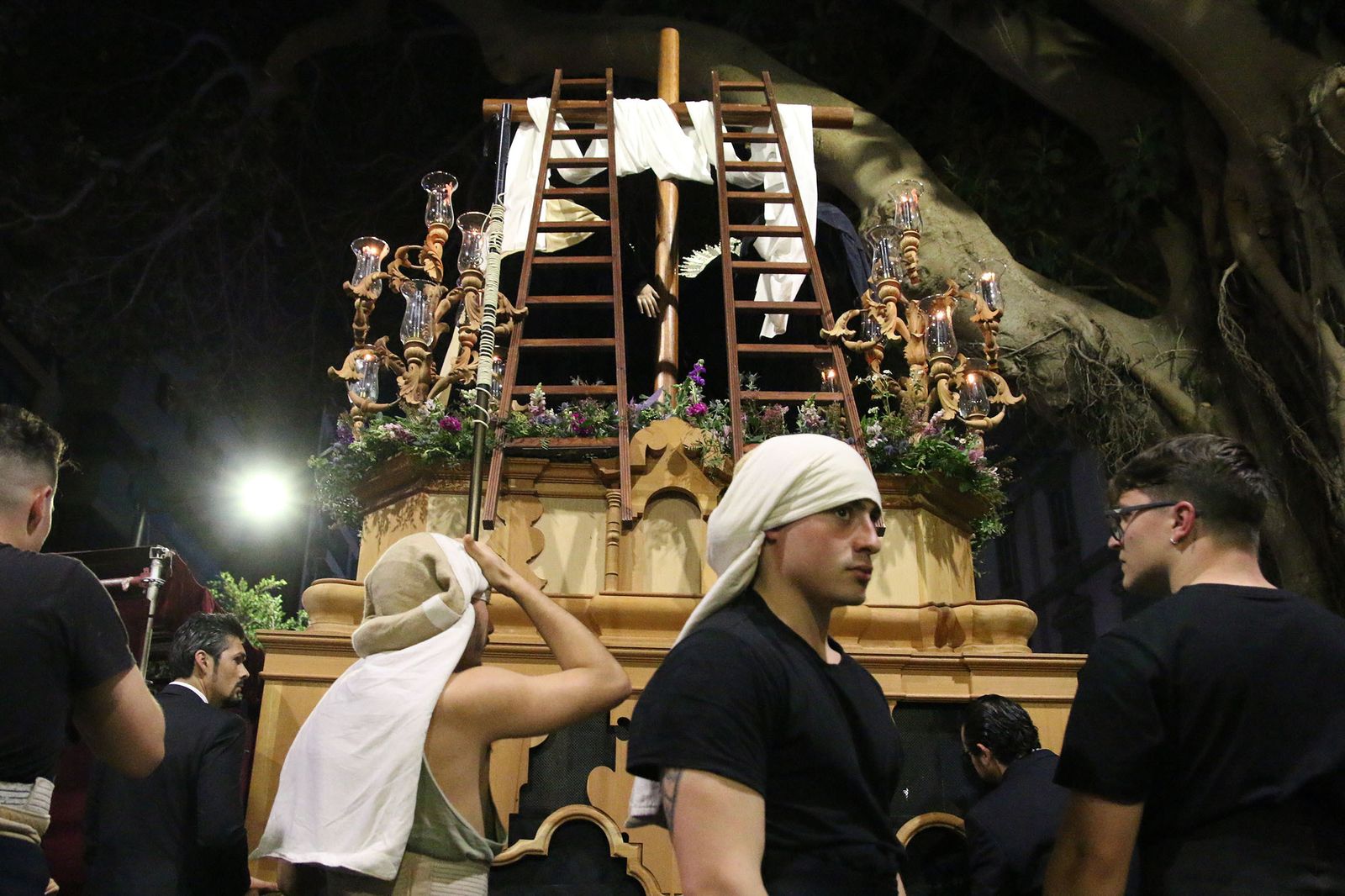 La procesion de Caridad de Almería, en imágenes