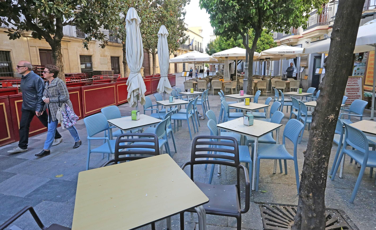 Efectos del coronavirus en el comercio de Jerez