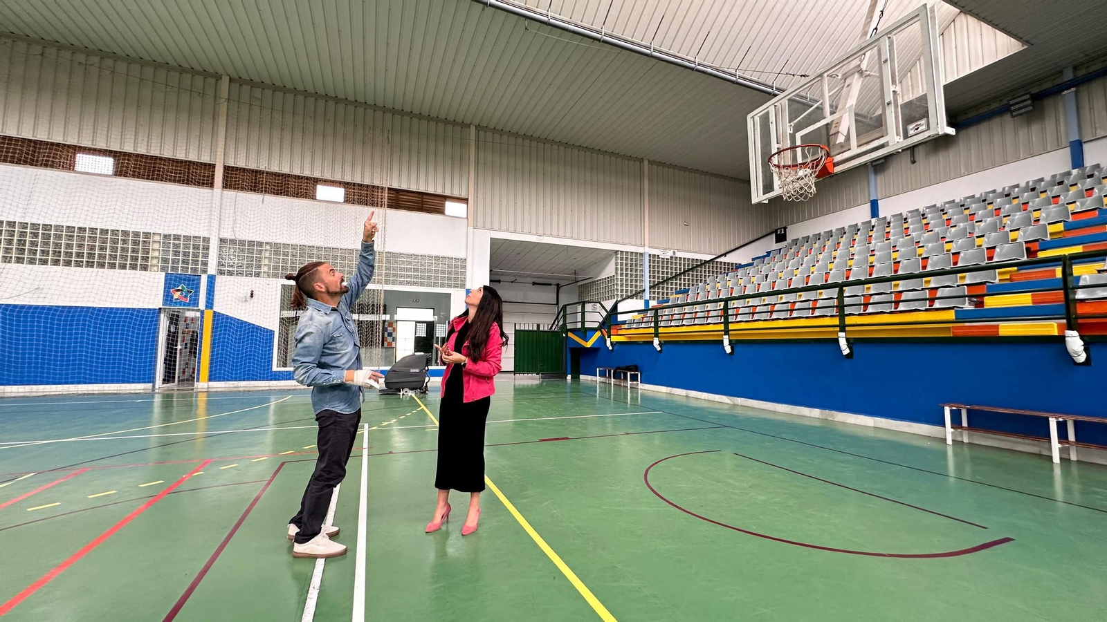 Almudena Serrano y Jesús Pomedio.