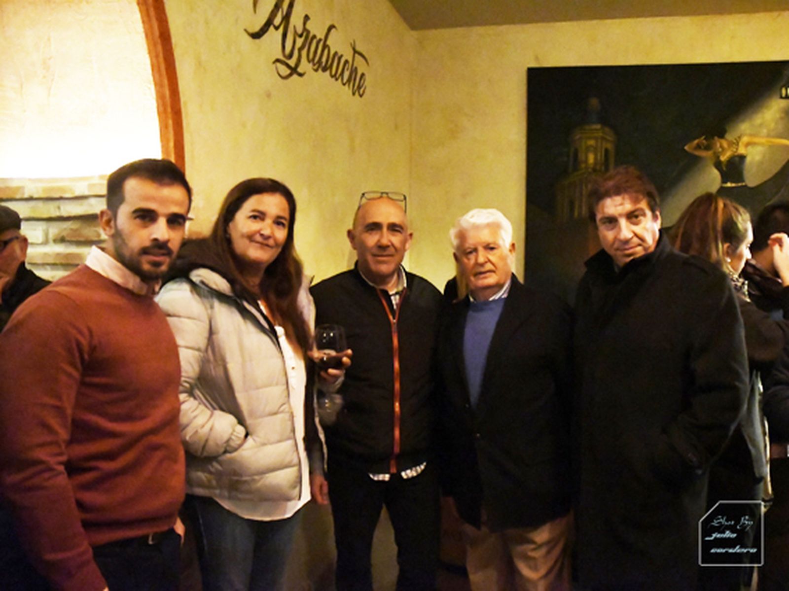 Benjamín Gómez, María Ángeles Roncero, Manuel de Bernardo, Antonio Pérez Marín y Gabriel García Acosta.
