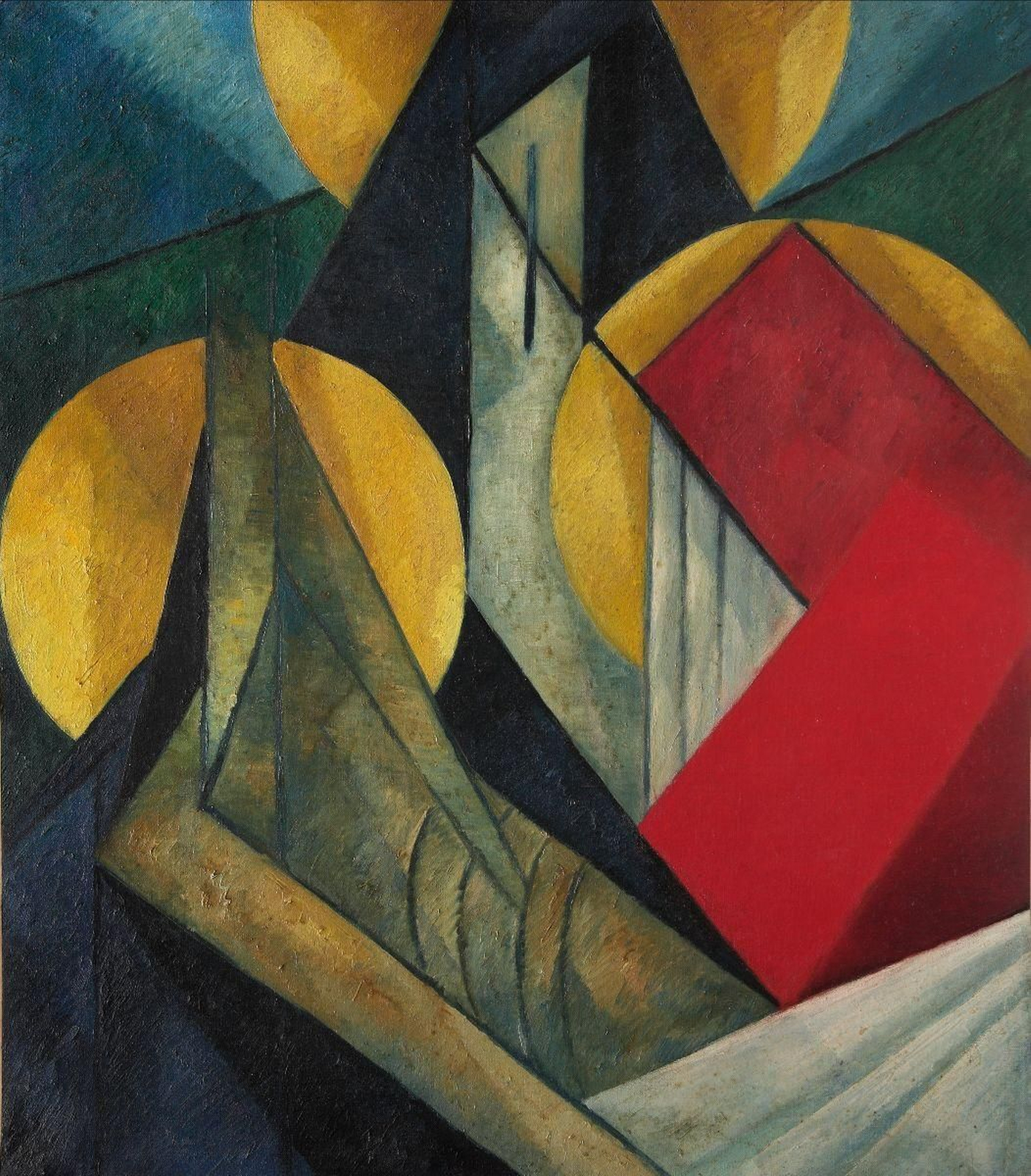 Marius de Zayas (1880-1961) 'Pietà'. Rivoiranche, 1938