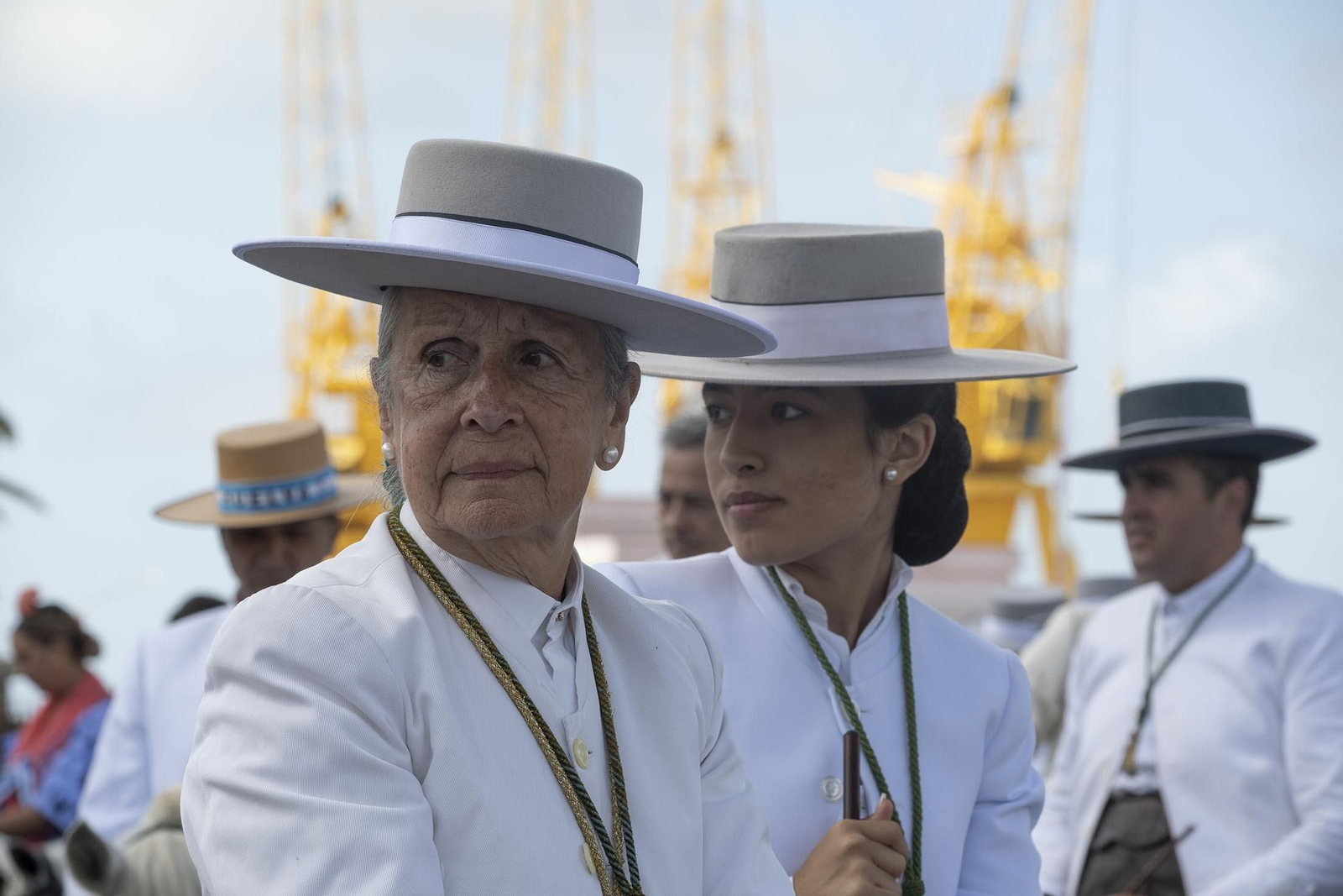 Todos los rocieros de la comitiva de la Hermandad de Huelva, en imágenes