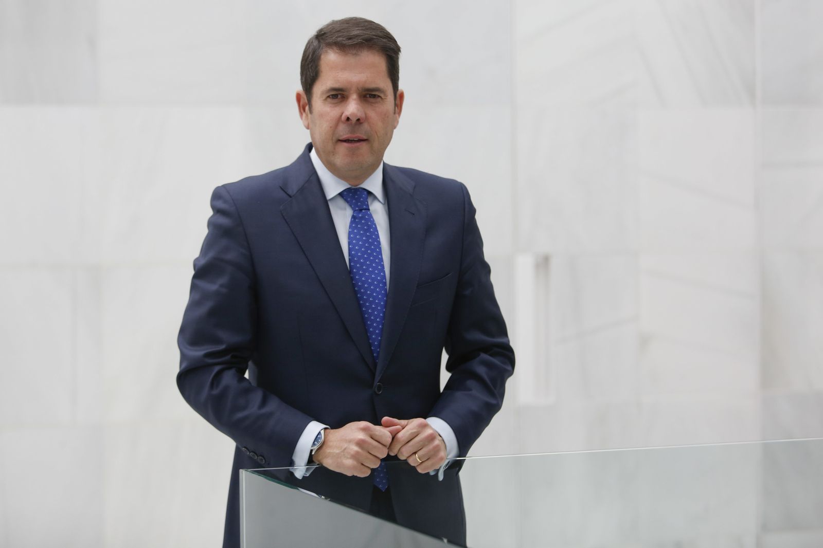 El presidente de la CGE, Gerardo Cuerva.