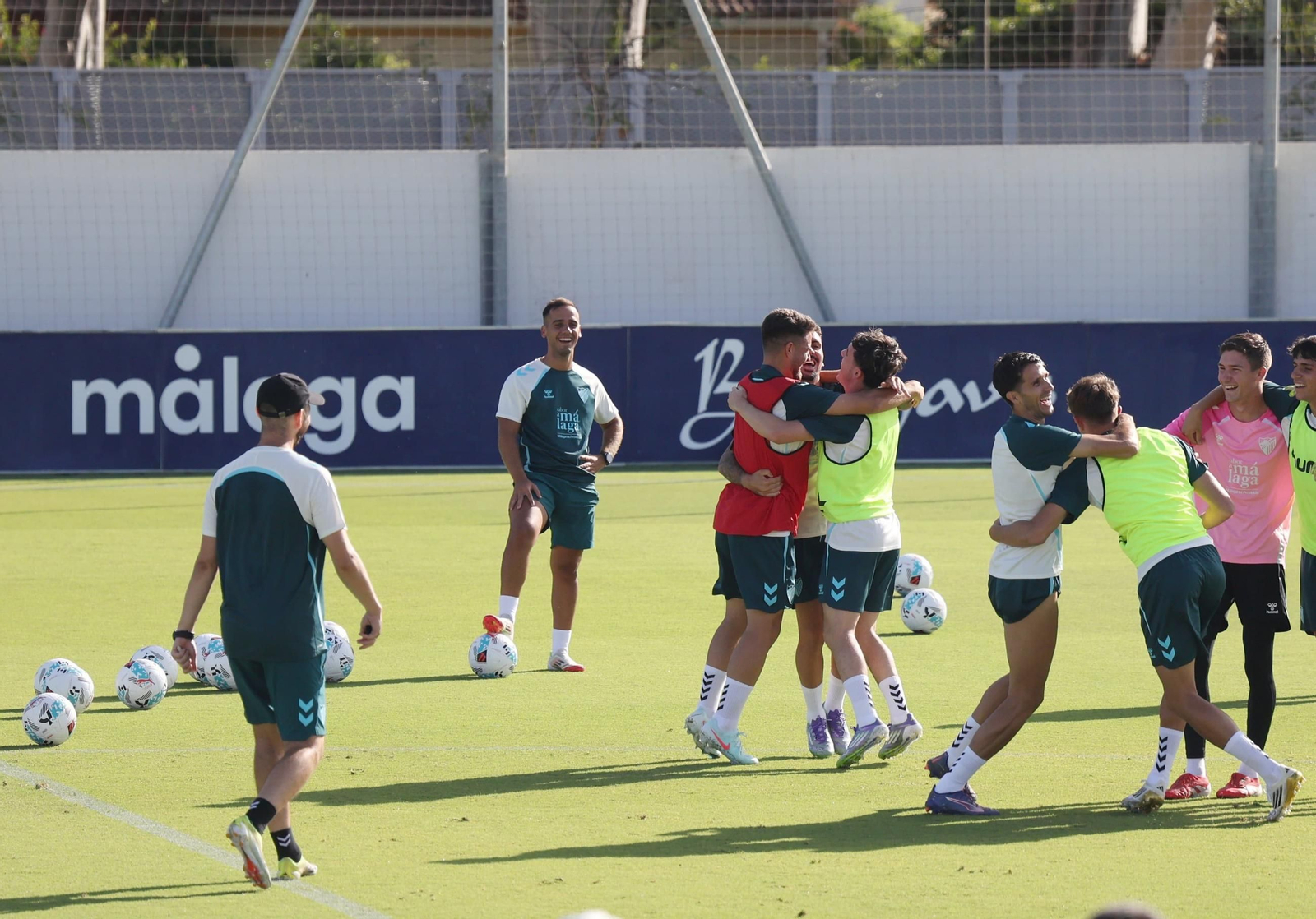 El Málaga CF se muda a la Ciudad Deportiva sin Eneko Jauregi