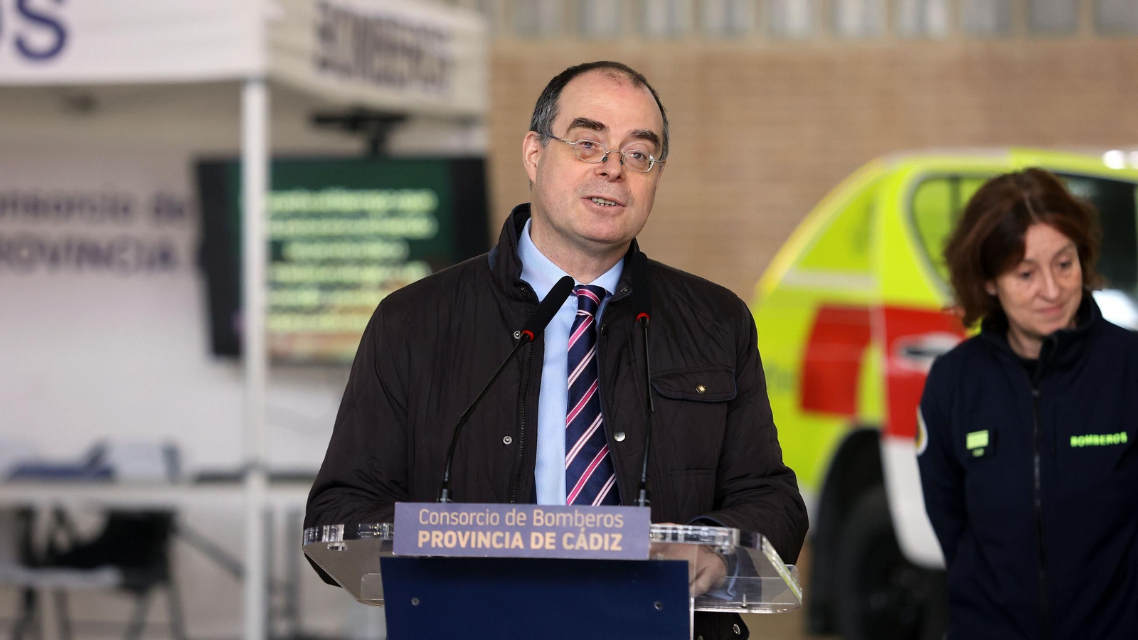 La Infanta Elena y la Alcaldesa de Jerez en la Inauguración de la XX Semana de la Prevención de Incendios Mapfre 2025 en Jerez