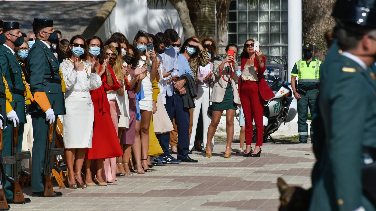 Las fotos de los actos de la Guardia Civil en Tarifa por la festividad de la Virgen del Pilar