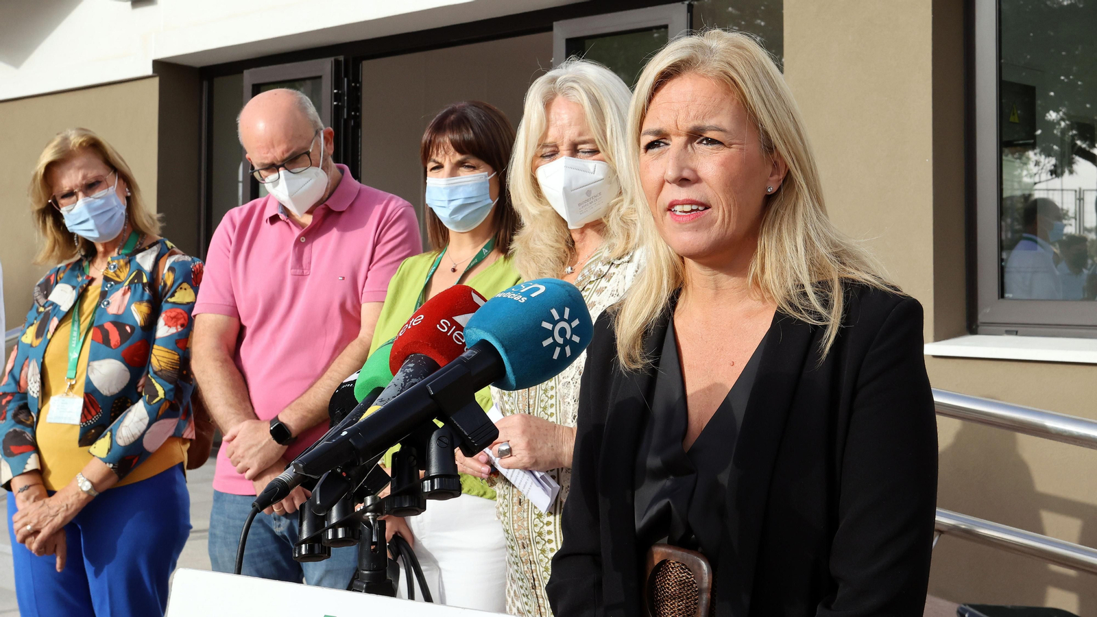 Vacunación conjunta de gripe y covid en la Residencia de ancianos de la Granja