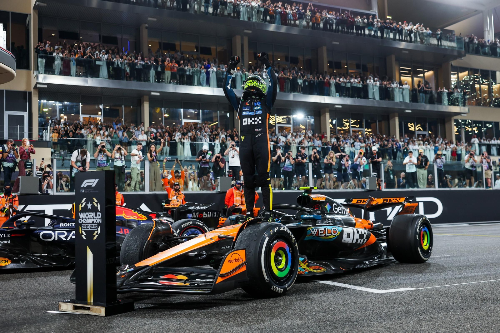 Las fotos del título mundial de Lando Norris en la Fórmula 1