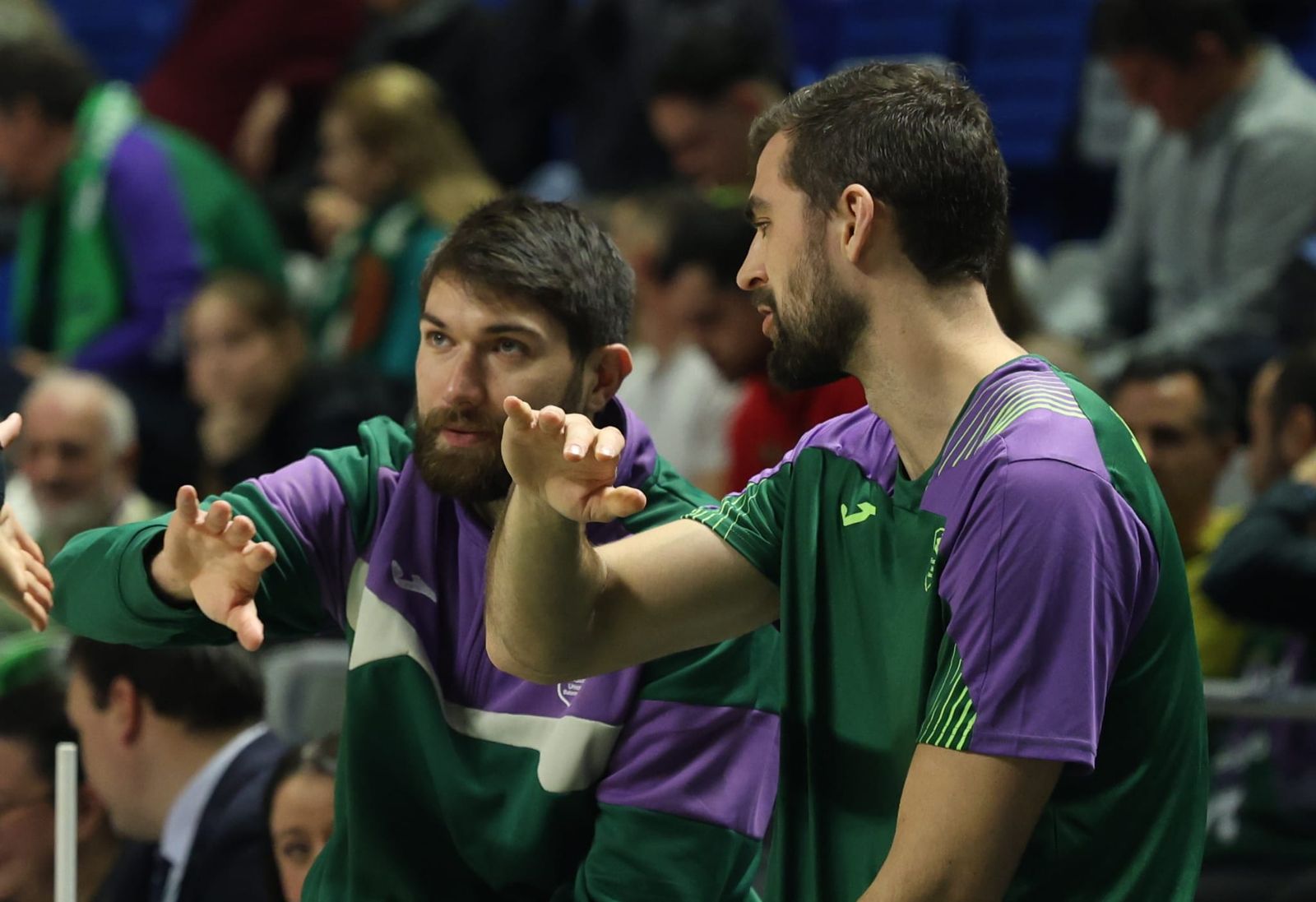 El Unicaja-Elan Chalon, en fotos