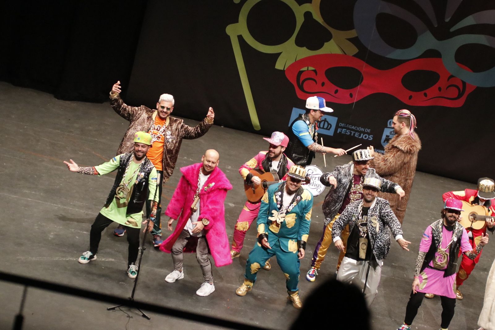 Final del concurso de Carnaval de la Concha Fina de La Línea