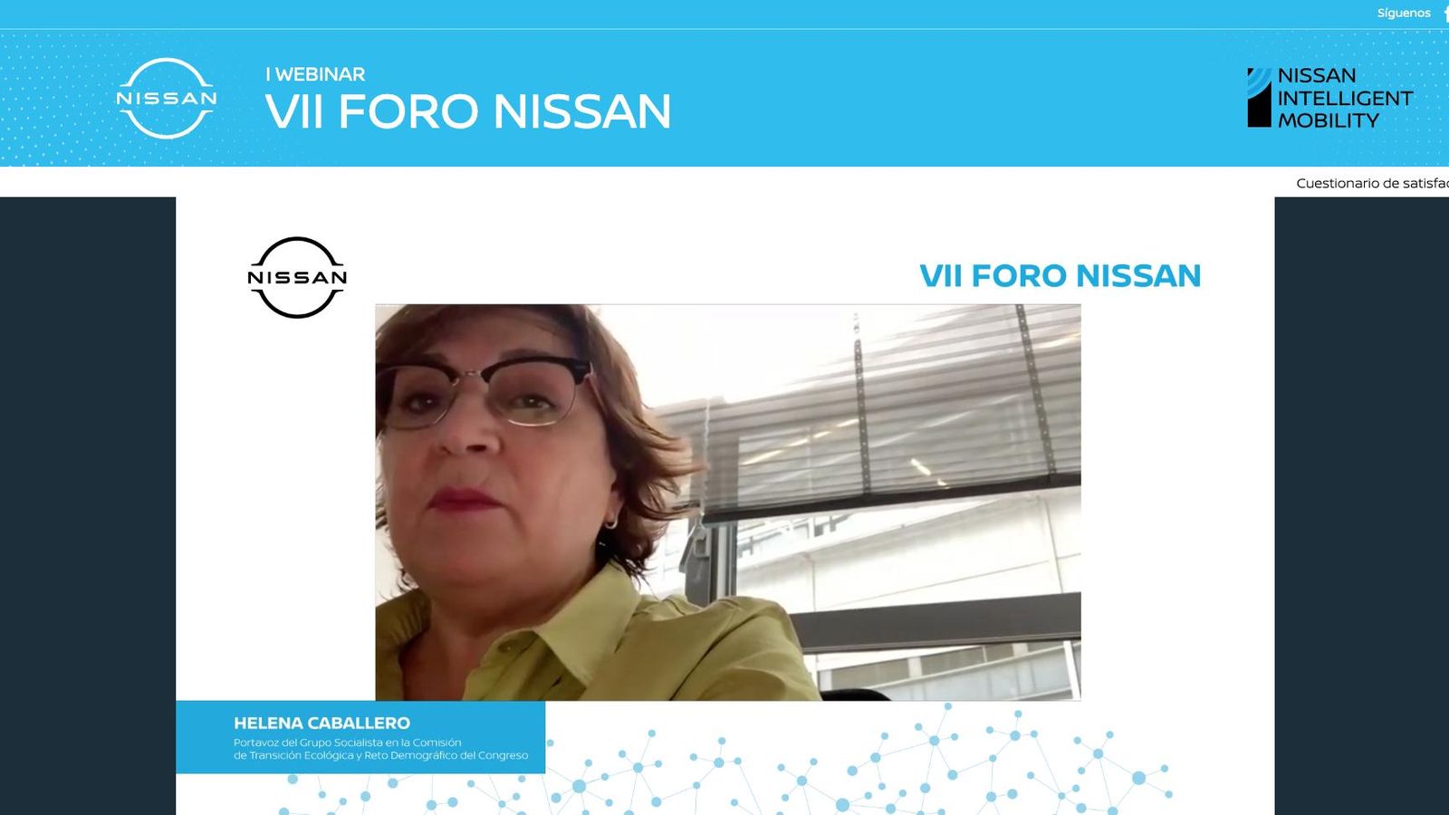 Helena Caballero, portavoz del Grupo Socialista, puso en valor la Ley de Cambio Climatico recientemente aprobada.
