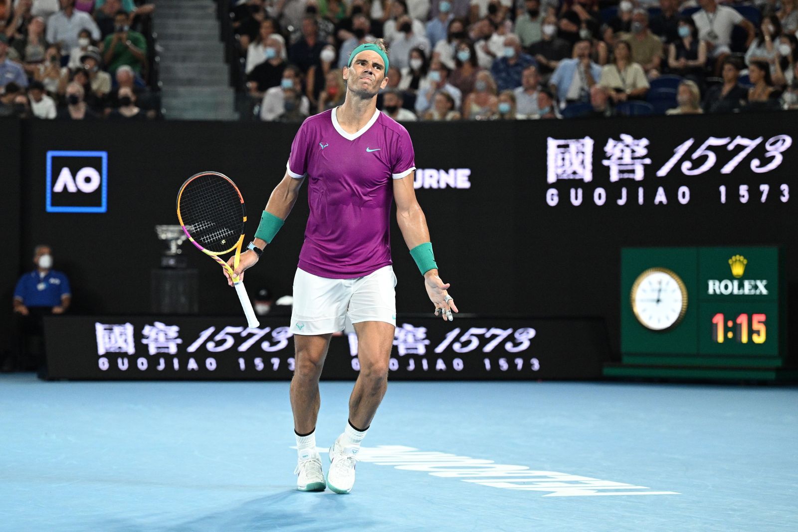 Las imágenes de la gran final entre Nadal y Medvedev (1)