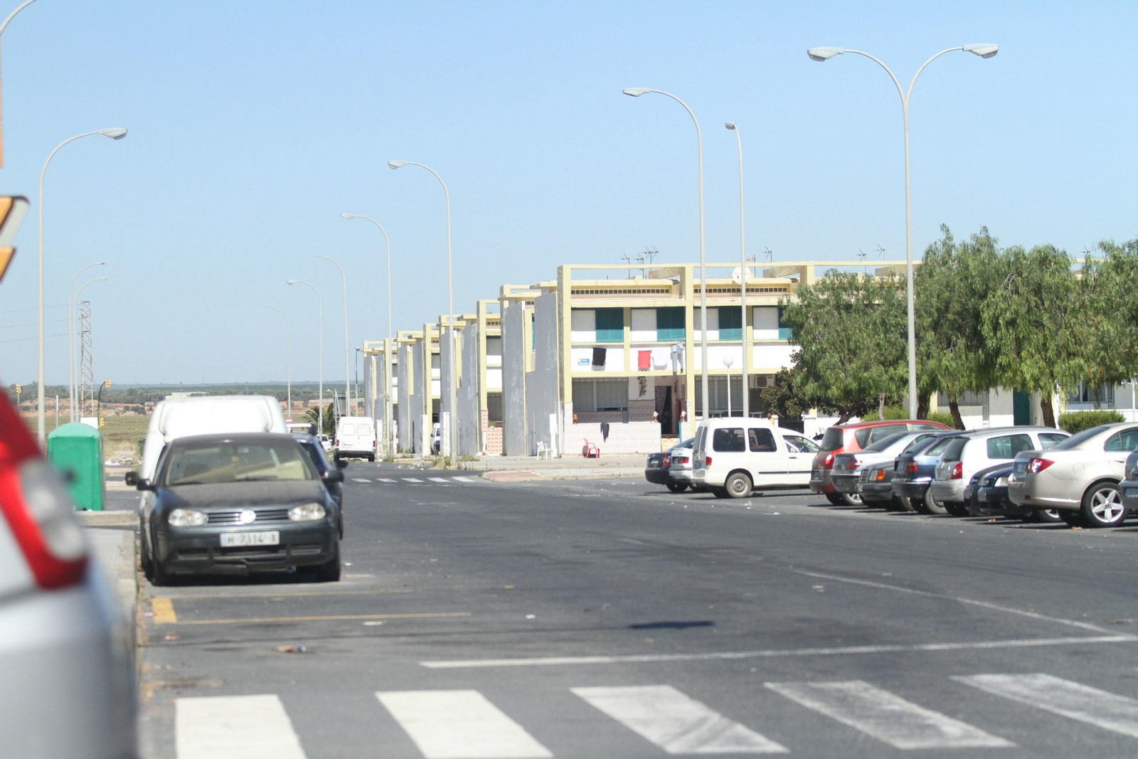 Imágenes de la Policía patrullando en Marismas del Odiel