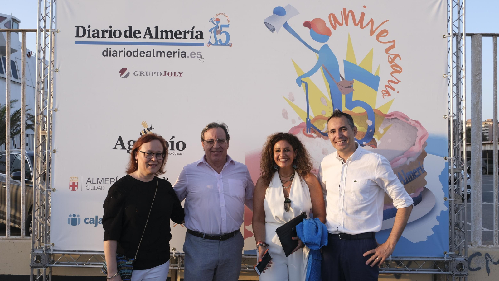 Imágenes de los asistentes a la Gala 15 Aniversario Diario de Almería