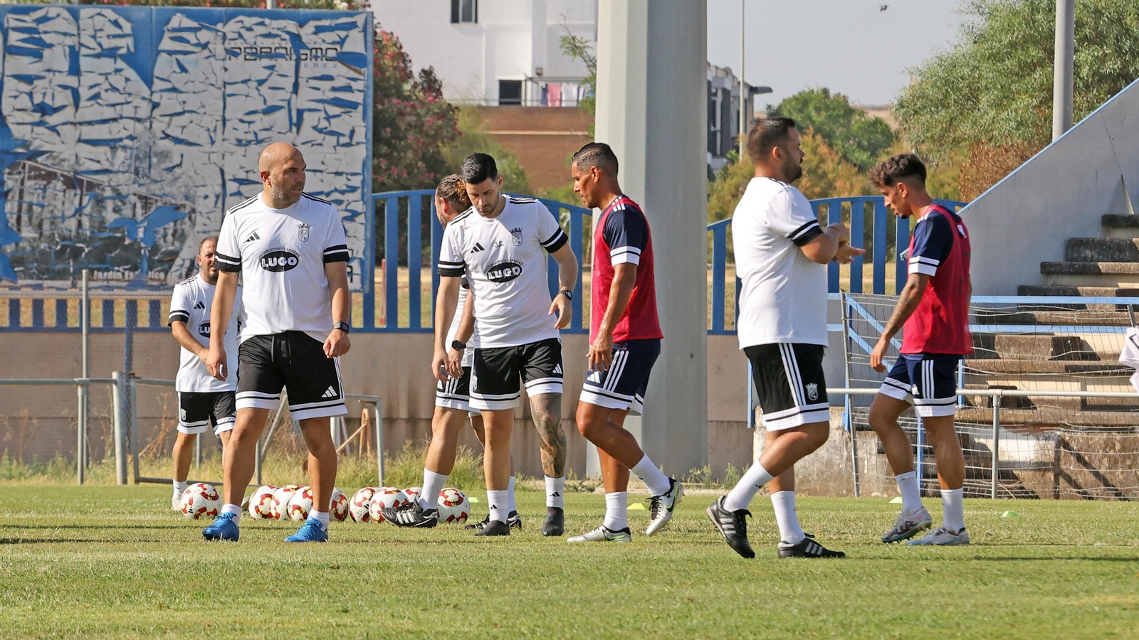 Primer entrenamiento del Xerez CD en el Pedro Garrido de Jerez